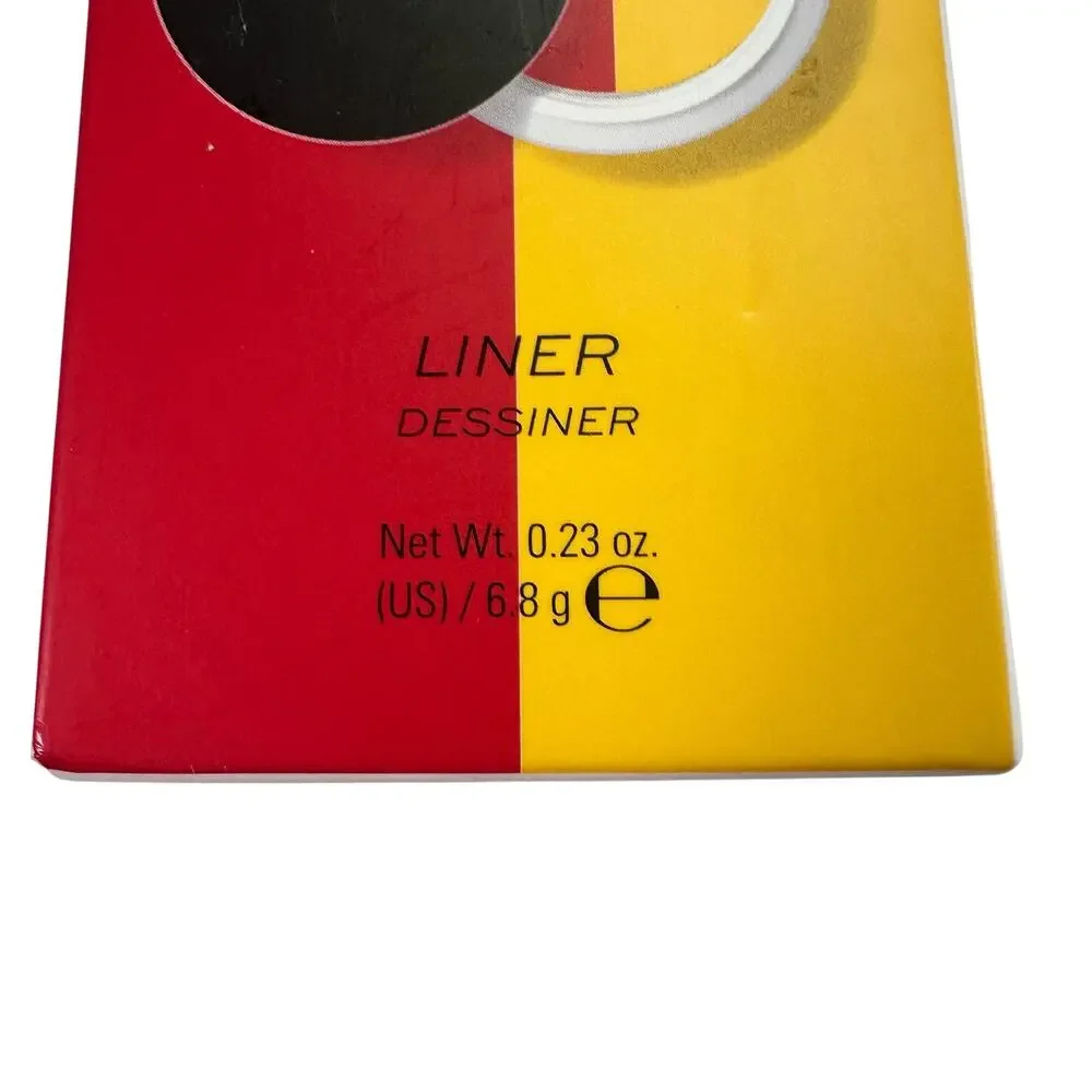 Makeup Revolution NIB Water Activated Double Up Red Yellow Eyeliner .23 oz 6.8g